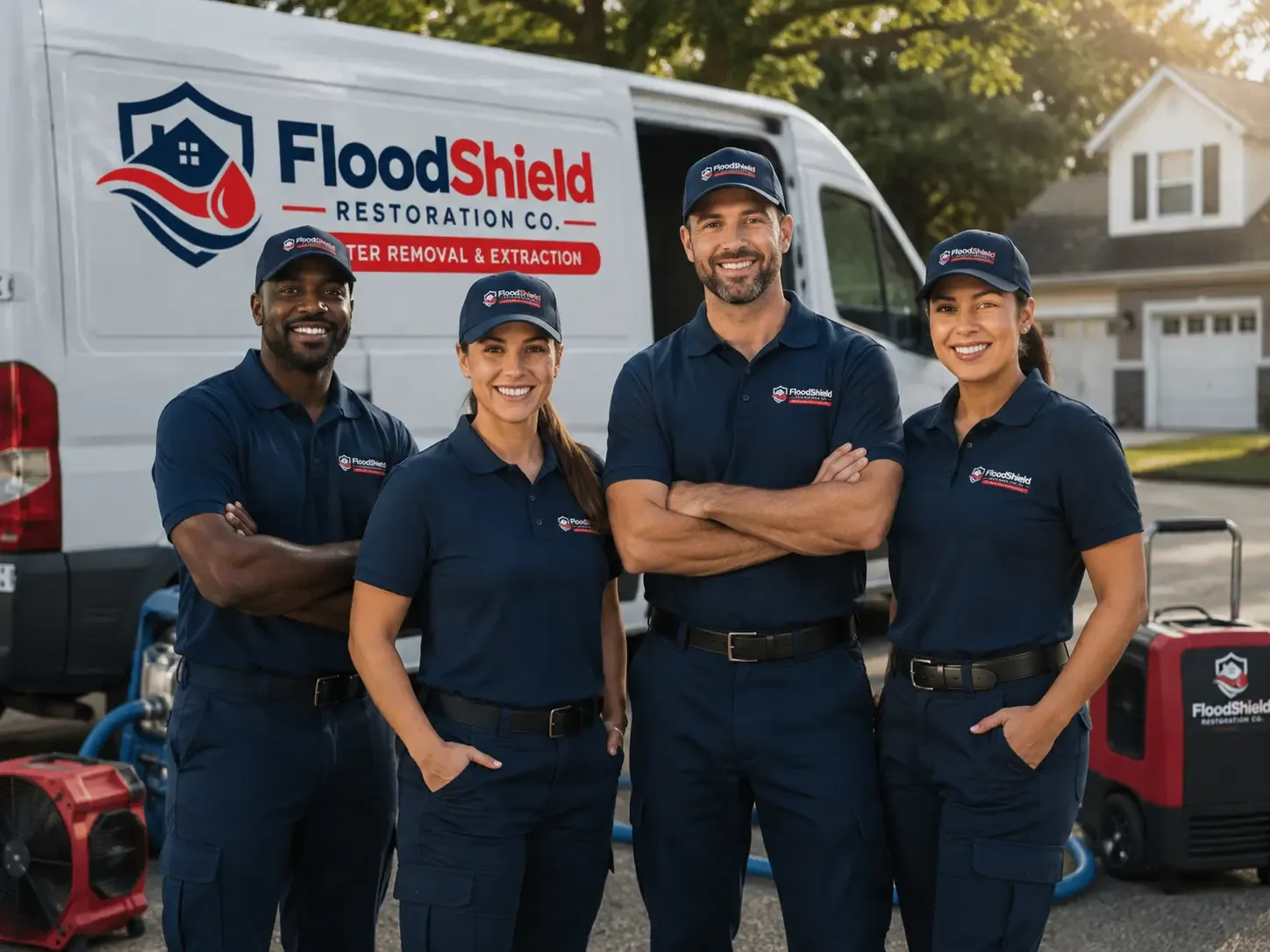Flood Damage Restoration company in Red Oak, VA